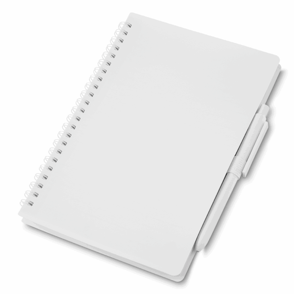 Caderno Capa em PP c/ Caneta
