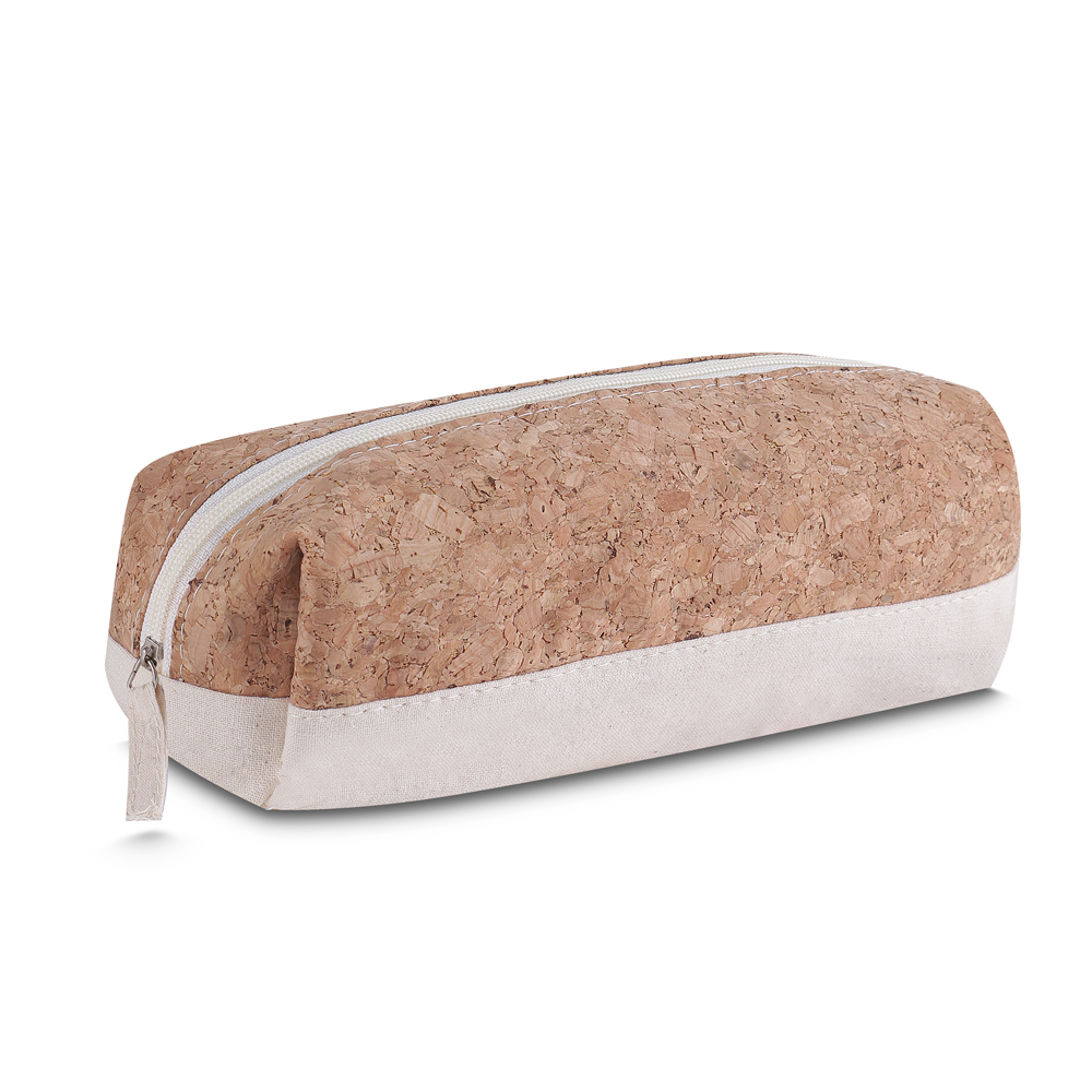 Nécessaire em Algodão 140g/m2 e Cortiça